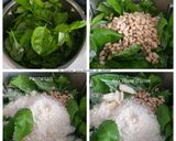 Une image de l'étape 1 de Pesto de basilic fait maison au thermomix.