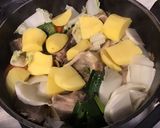 Une image de l'étape 15 de Chevreau aux légumes et os à moelle façon pot au feu revisité.