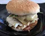 Foto del paso 8 de la receta Hamburguesa casera con cebolla caramelizada y queso Arzúa-Ulloa
