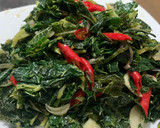 Foto langkah ke 5 dari resep Tumis Daun Pepaya.
