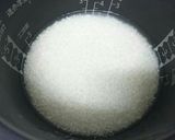 A picture of step 1 of Rice Cooker Ketchup Rice Omurice.