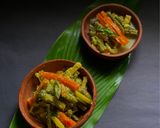 A picture of step 7 of Aviyal- Onam Sadya dish.