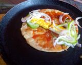 A picture of step 12 of Chur chur paneer roll.