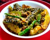 আমন্ড করলা (almond karola recipe in Bengali) রেসিপি ধাপ - 7 ছবি