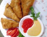 A picture of step 6 of Chicken triangles with honey mustard sauce #mystablefoodcontest.