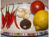 Sambal terasi mentah