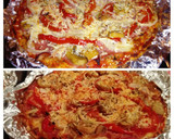 Foto del paso 9 de la receta: Pizza casera de verduras con atún, buenísima!!