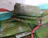 Foto langkah ke 3 dari resep Burasa (Buras Beras Merah).