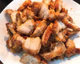 Hình bước làm 4 của món Thịt rán sốt mật ong