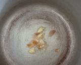 A picture of step 2 of Instant thupka soup with less oil in my style.