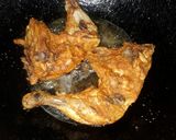 A picture of step 5 of Chicken tikks.