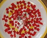 Foto langkah ke 4 dari resep Permen Jelly Merah.