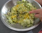 Foto del paso 3 de la receta: Pizza prosciutto de base de calabacín