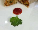 A picture of step 8 of Soya Stuffed NACHNI DOSA.