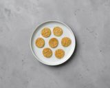 A picture of step 1 of Dahi papdi chaat.