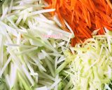 Hình bước làm 1 của món Nộm Rau Củ Quả 🥗