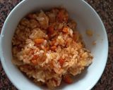 Foto del paso 6 de la receta: Omurice (Tortilla Japonesa rellena de arroz frito)
