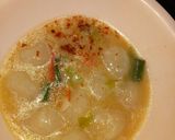 Foto langkah ke 5 dari resep Cilok kuah simple.
