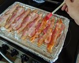 A picture of step 5 of Lloyd's Batch Candied Bacon.