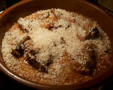 Foto del paso 12 de la receta: Cazuela de arroz, con chuletas de cordero y pimientos fritos