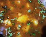 आलू टमाटर बड़ी की सब्जी (aloo tamatar ki sabji recipe in hindi) रेसिपी चरण 4 फोटो
