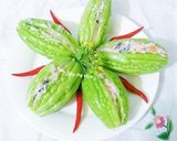 Hình bước làm 2 của món Canh khổ qua dồn cá thác lác