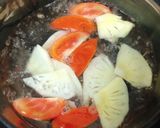 Hình bước làm 1 của món Canh Đầu Cá Nhồng Nấu Ngọt