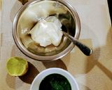 A picture of step 1 of Minty Mayo Dip.