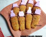 Cara Membuat Sosis telur crispy MPASI 18 month  8