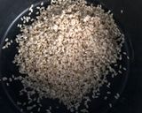 A picture of step 1 of Blackberry and cardamom rice pudding - vegan.