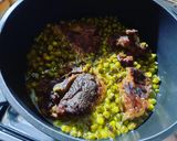 Une image de l'étape 5 de Tajine d'agneau aux petits pois rôtis 🍴.