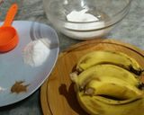 A picture of step 1 of Banana Fritters😋💛🍌.