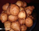 A picture of step 4 of Gaham bara/gulgula#odiasnackfz.