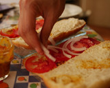 Foto del paso 7 de la receta: Paninis de pollo