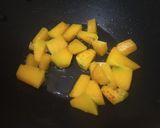 A picture of step 1 of Pumpkin Dosa.