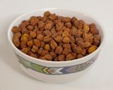 A picture of step 1 of Protein Power Chickpea Appes with Coconut Peanut Chutney (Kala chana breakfast).