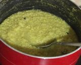 A picture of step 6 of Thinai Pongal: (Foxtail Millets).