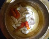 A picture of step 1 of Matar aloo sabji.