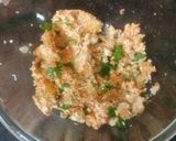 A picture of step 1 of Cauliflower kofta curry.