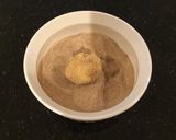 A picture of step 10 of Snickerdoodle Cookies with a Soft Chewy Vanilla Caramel Center.