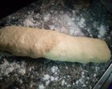 A picture of step 3 of Turkish flat bread.