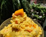 A picture of step 4 of Mango Shrikhand.