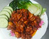 Foto langkah ke 4 dari resep Ayam Teriyaki Pedas.