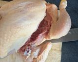 A picture of step 1 of Smoked chicken caprese salad.