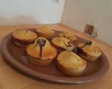 Une image de l'étape 6 de Muffins myrtilles.