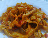 Foto del paso 11 de la receta: Tagliatelle con pollo, champiñones y verdura