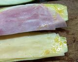 Foto del paso 2 de la receta: Milanesas de berenjenas rellenas de jamón y queso