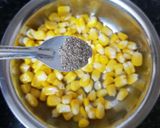 A picture of step 2 of Butter Pepper Corn.
