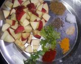 સફરજન નુ શાક(apple Sabji Recipe In Gujarati) રેસીપી સ્ટેપ1ફોટો