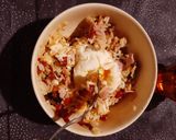 Une image de l'étape 7 de Risotto revisité au jambon et poivrons.